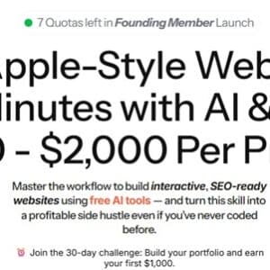 [Group Buy] AndyNoCode Premium - Build Apple-Style Websites in 30 Minutes with AI